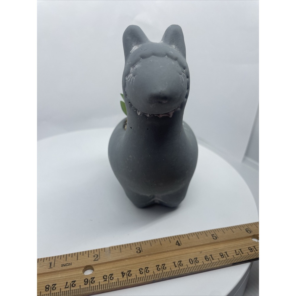 Llama Shape cute bonsai planter suitable for home garden office desktop decor - Picture 13 of 14